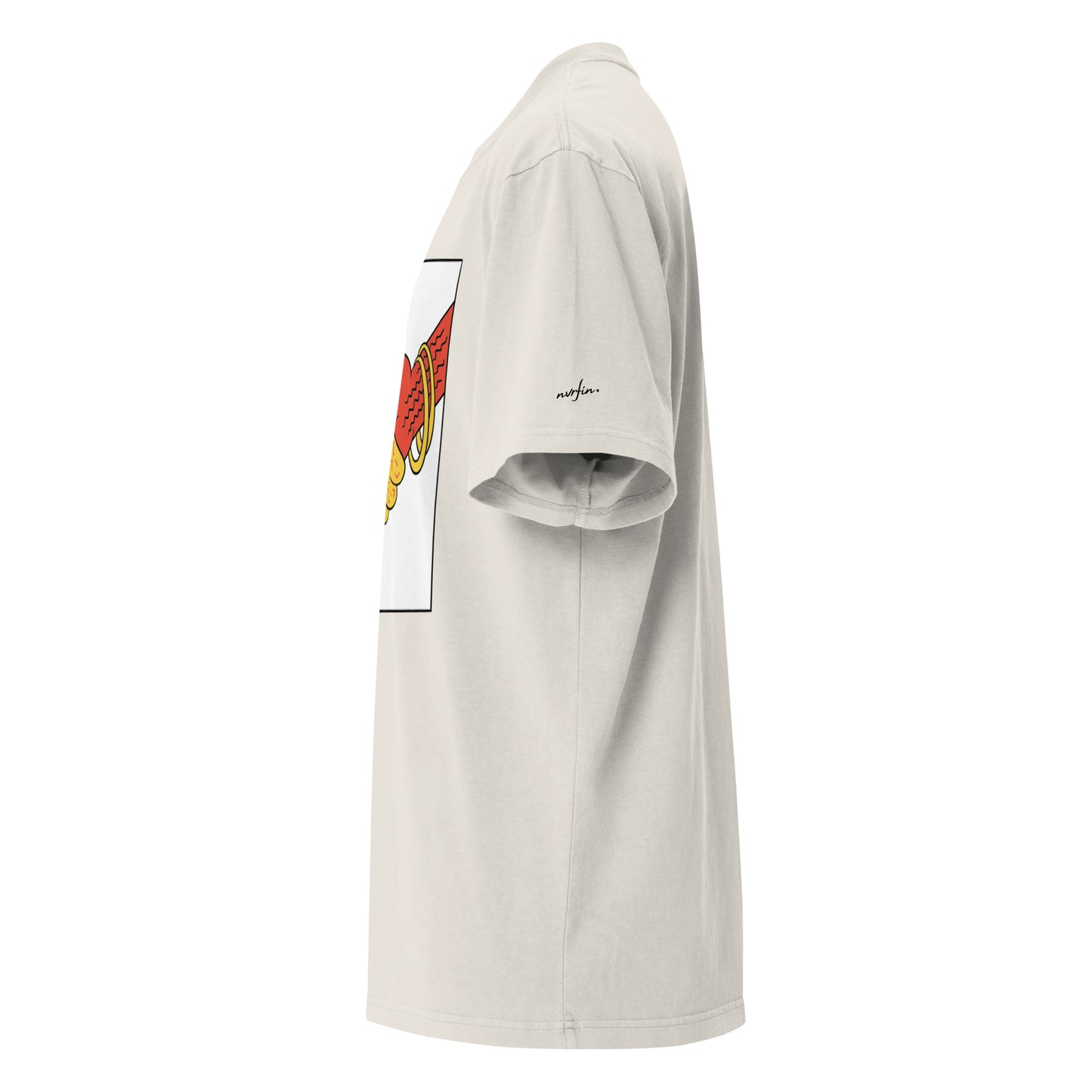 "Make No Deal's" Oversized faded t-shirt