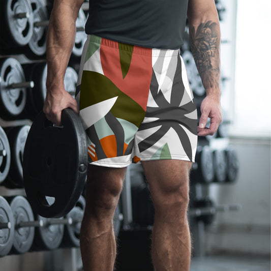 Men's Floral Athletic Shorts