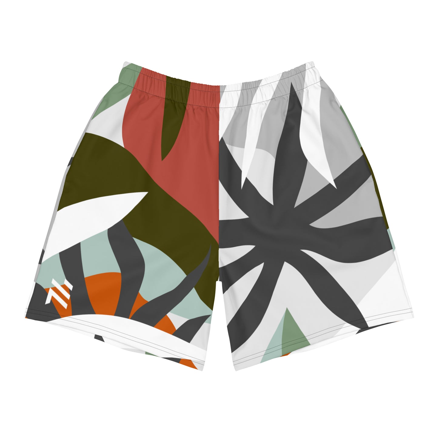 Men's Floral Athletic Shorts