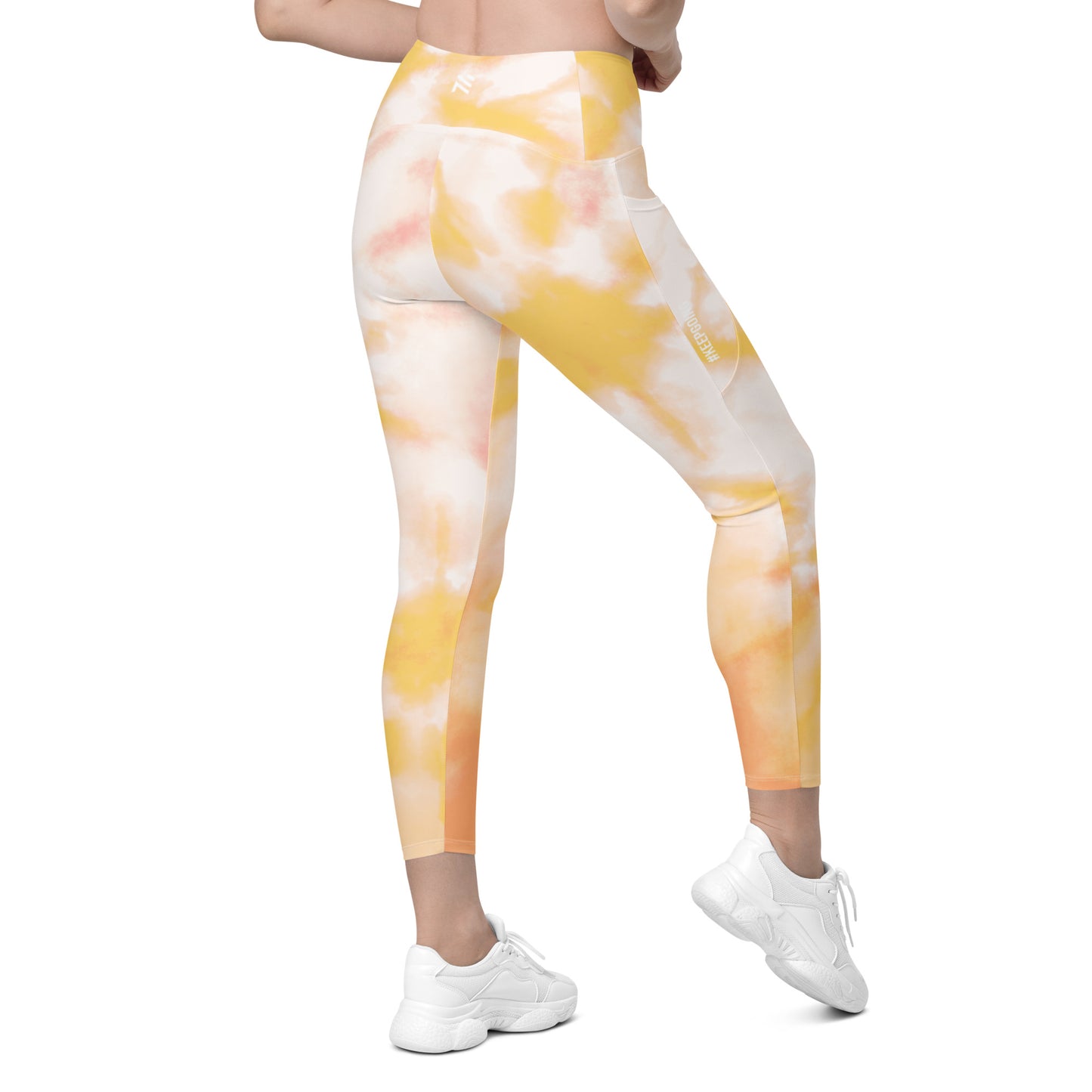 Yellow Leggings with pockets