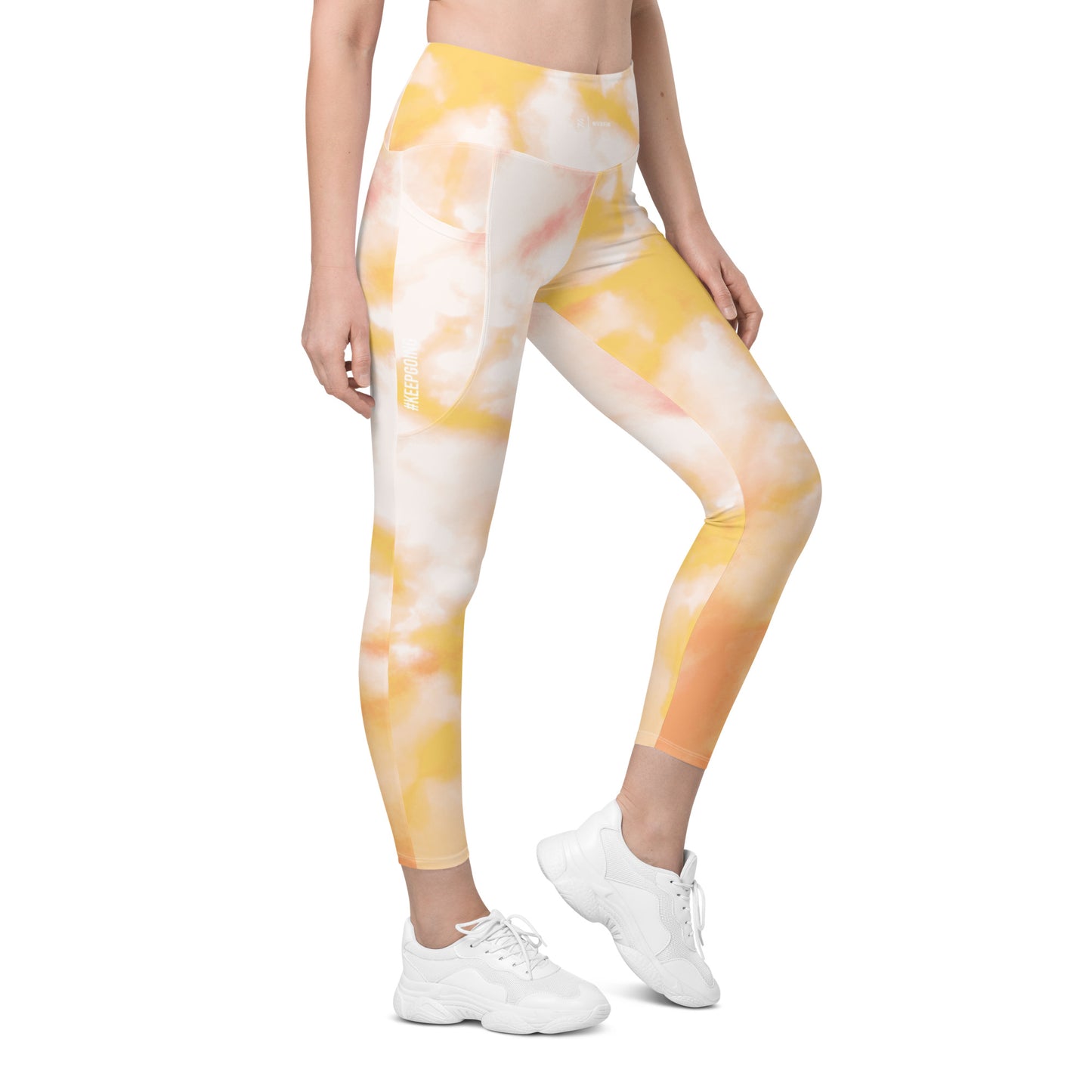 Yellow Leggings with pockets